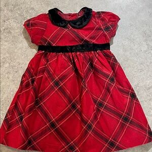 Gymboree Red Plaid Formal Dress
